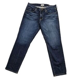 Womens‎ Sz 30 Jeans Big Star ( 12 Billie Slim Slouch ) Whisking Cropped Blue